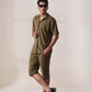 🫒 Olive Green Summer Activewear Set – UltraLite Collection by Strexwear