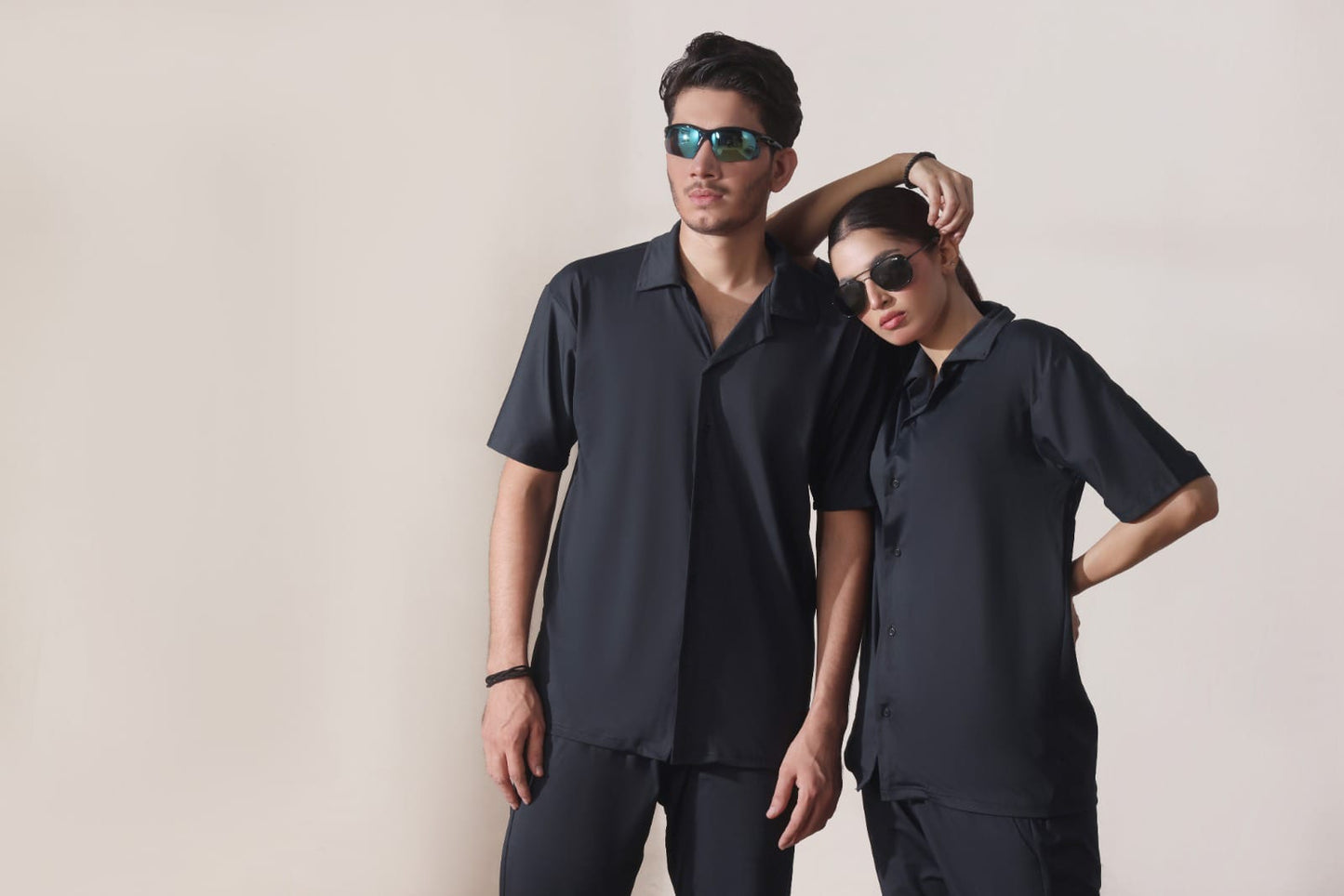 🖤 Full Black Summer Activewear Set – UltraLite Collection by Strexwear