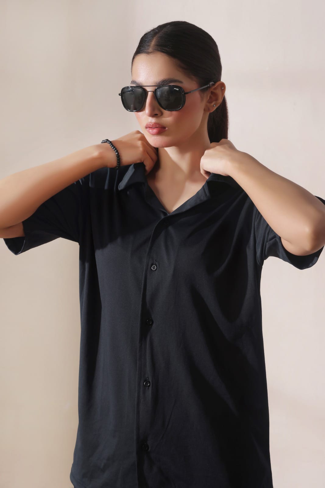 🖤 Full Black Summer Activewear Set – UltraLite Collection by Strexwear