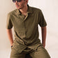 🫒 Olive Green Summer Activewear Set – UltraLite Collection by Strexwear