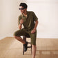 🫒 Olive Green Summer Activewear Set – UltraLite Collection by Strexwear