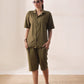 🫒 Olive Green Summer Activewear Set – UltraLite Collection by Strexwear