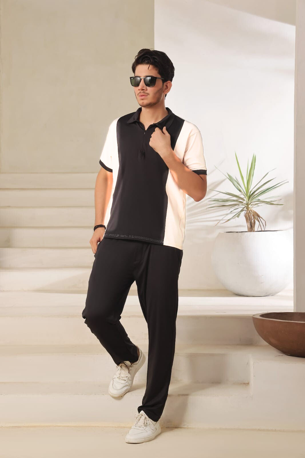 🖤 Dual Tone Summer Activewear Set – Ultralite Collection from Strexwear